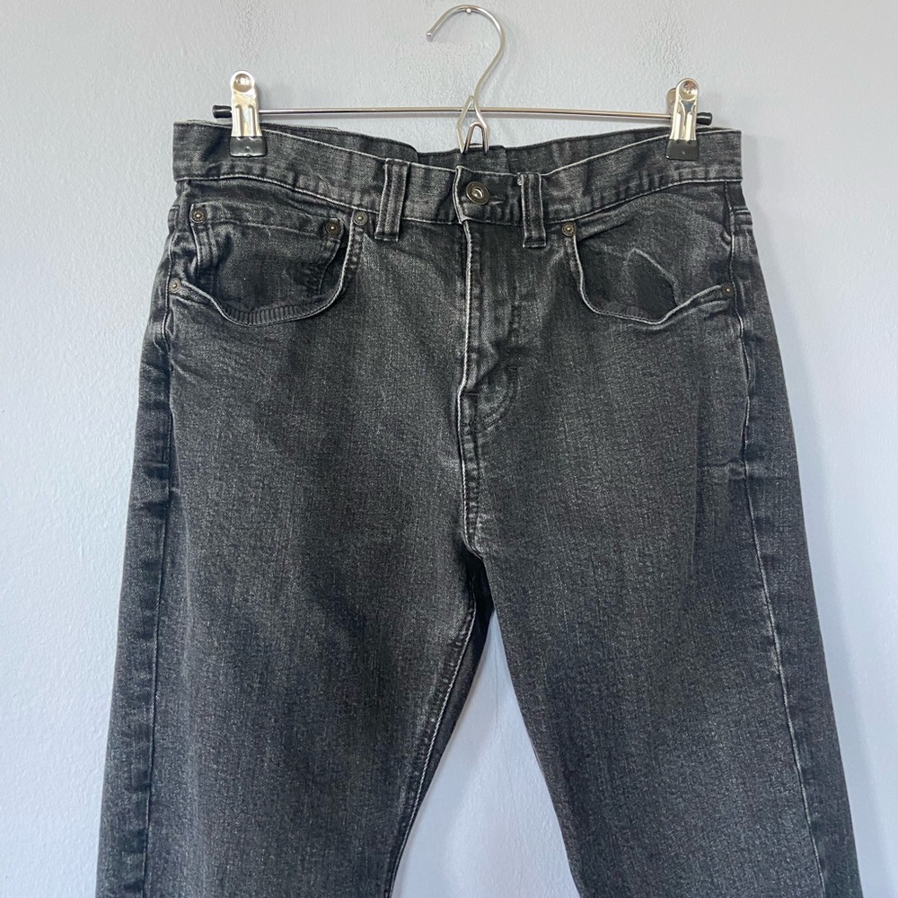 🛑SOLD Prana Men’s Straight Slim Feener Jean in Washed Black Size 31W x 30L - Picture 2 of 9